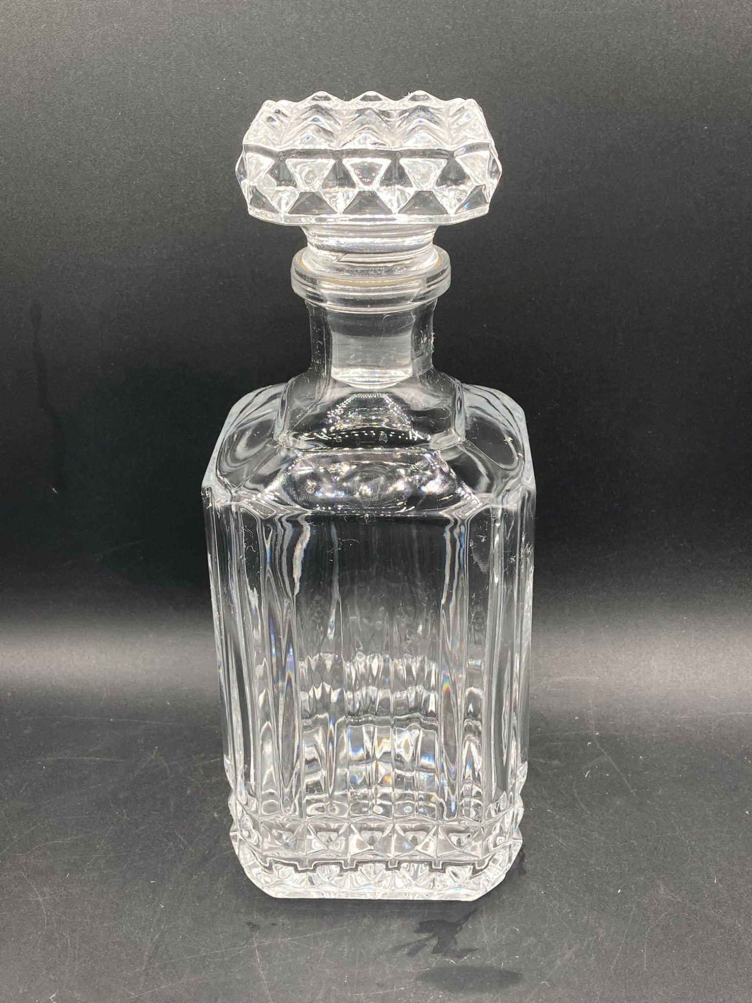 Vintage Cristal D'Arques Glass Decanter (1 of 8)