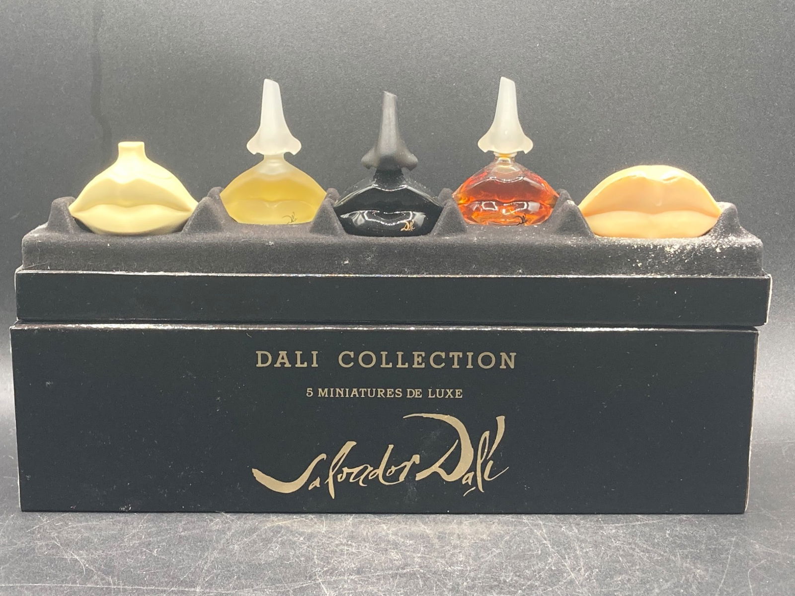 Vintage Salvador Dali 5-Piece Mini Bottle Collection for Men (1 of 7)