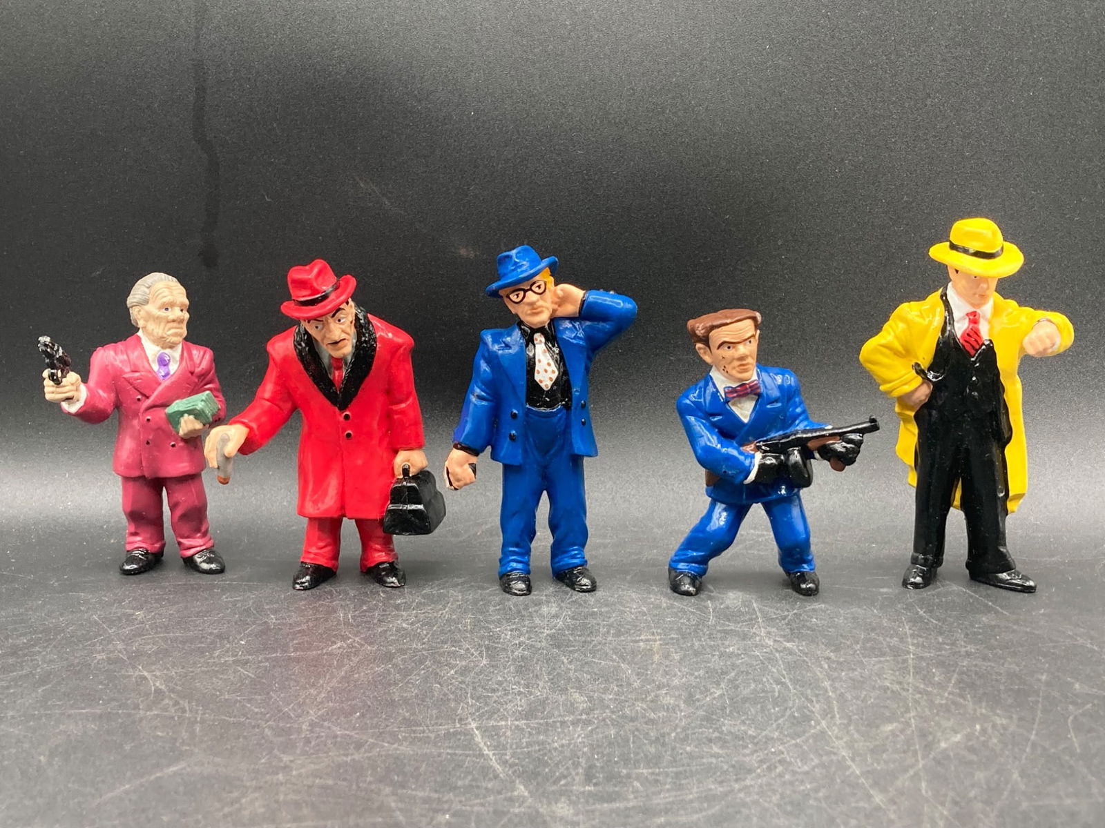 Vintage Disney Applause Dick Tracy Figures (1 of 8)