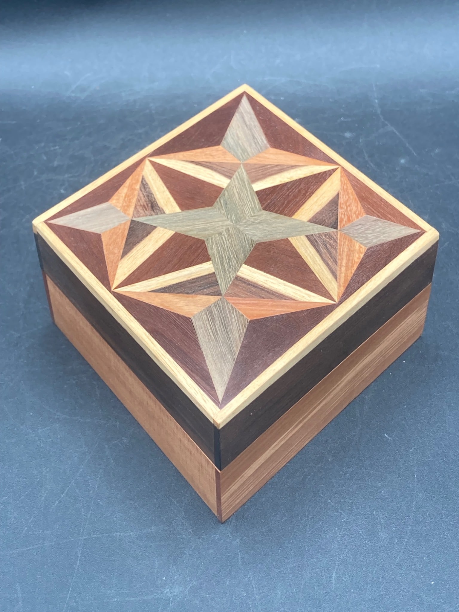 7 Wood Marquetry Decorative Box (1 of 8)