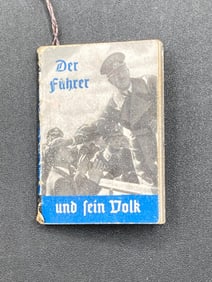 Miniature Book: "?Der Fuhrer und Sein Volk by Heinrich Hoffmann
