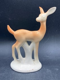 Royal Copley 4-Inch Porcelain Gazelle Figure