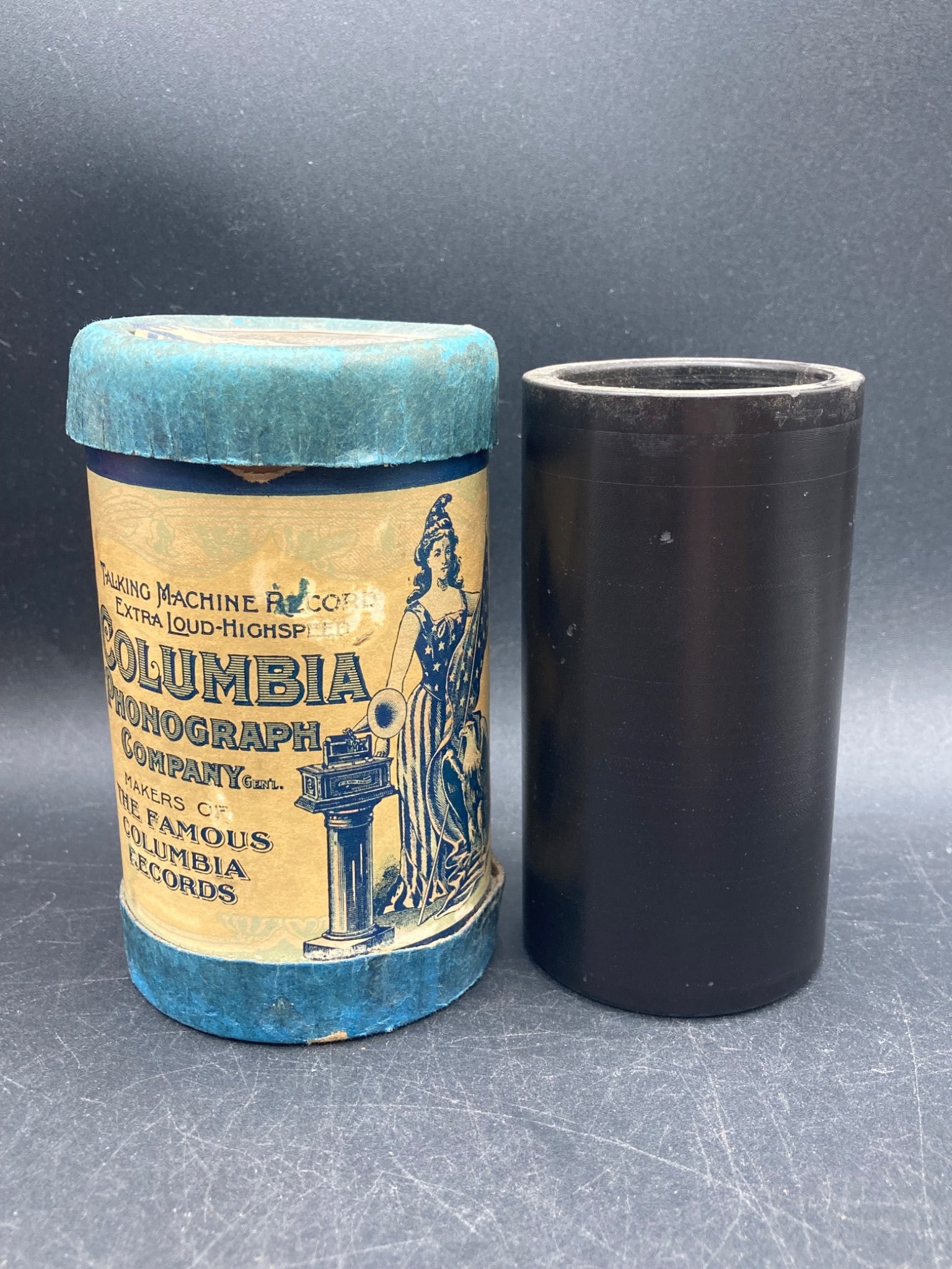Columbia Graphophone Cylinder Record No. 32463 ? ?I Am Yours Truly' (Tenor Solo) (1 of 5)