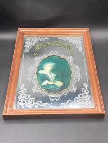 Vintage Pear's Soap Advertisement Mirror