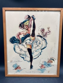 Alice Huertas ?French Cancan' Print