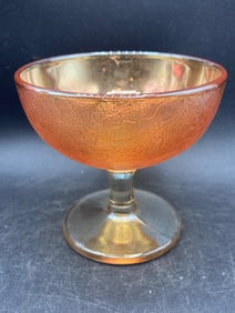 Carnival Glass Marigold Sherbet Glass