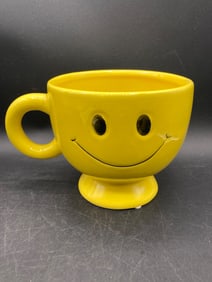Yellow Smiling Face Coffee Mug
