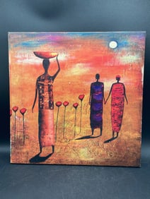 Jamaican Style Canvas Art Print