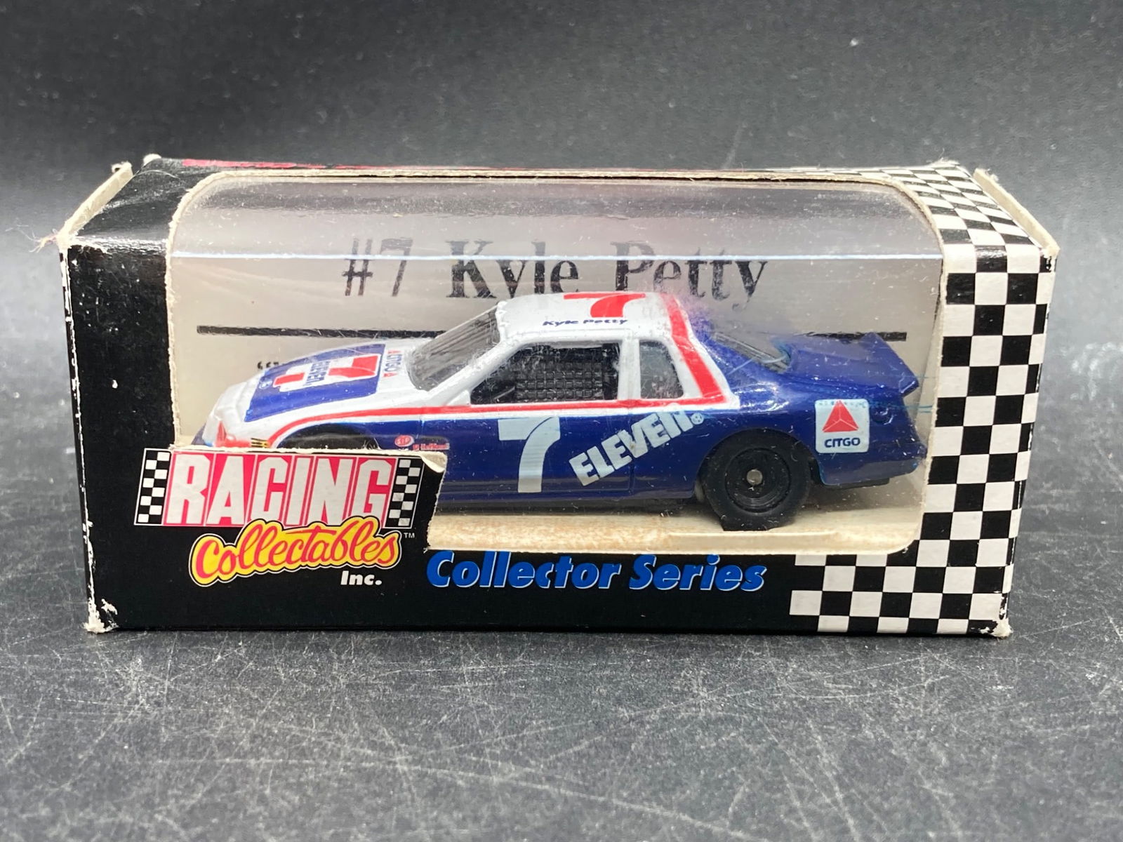 Racing Collectibles 1:64 Kyle Petty #7 Stock Car Die Cast Model (1 of 4)