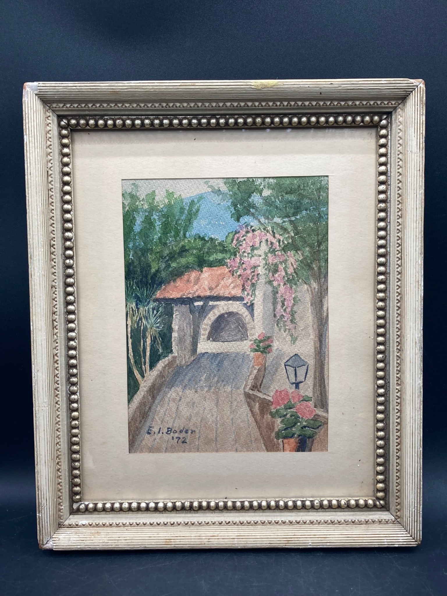 Original E.L. Boden Signed Watercolor Painting (1 of 7)