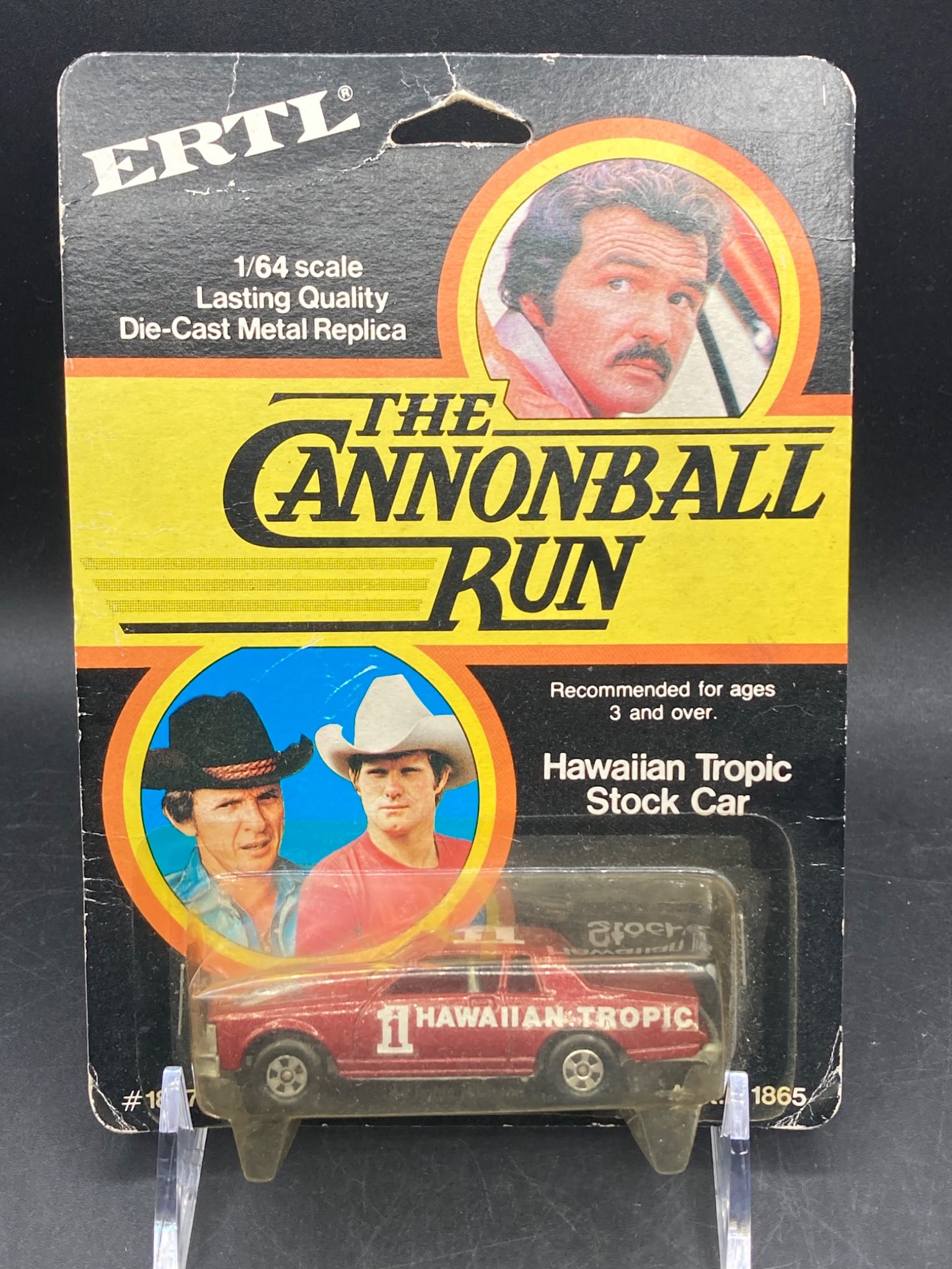 ERTL The Cannonball Run Hawaiian Tropic Stock Car 1:64 Die-Cast (1 of 4)