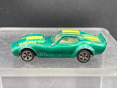 Kidco 1:64 1979 Turbo Chevrolet Corvette Diecast Model Car, Green
