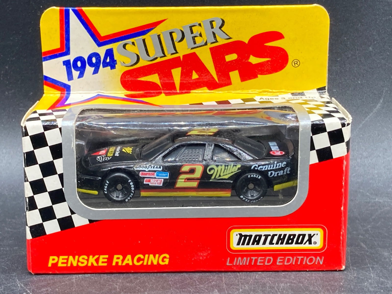 Matchbox NASCAR Super Stars 1/64 Rusty Wallace Die-Cast Stock Car (1 of 4)