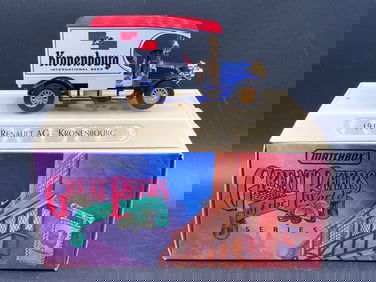 Matchbox Great Beers Of The World 1910 Renault AG ‘Kronenbourg’ Die Cast