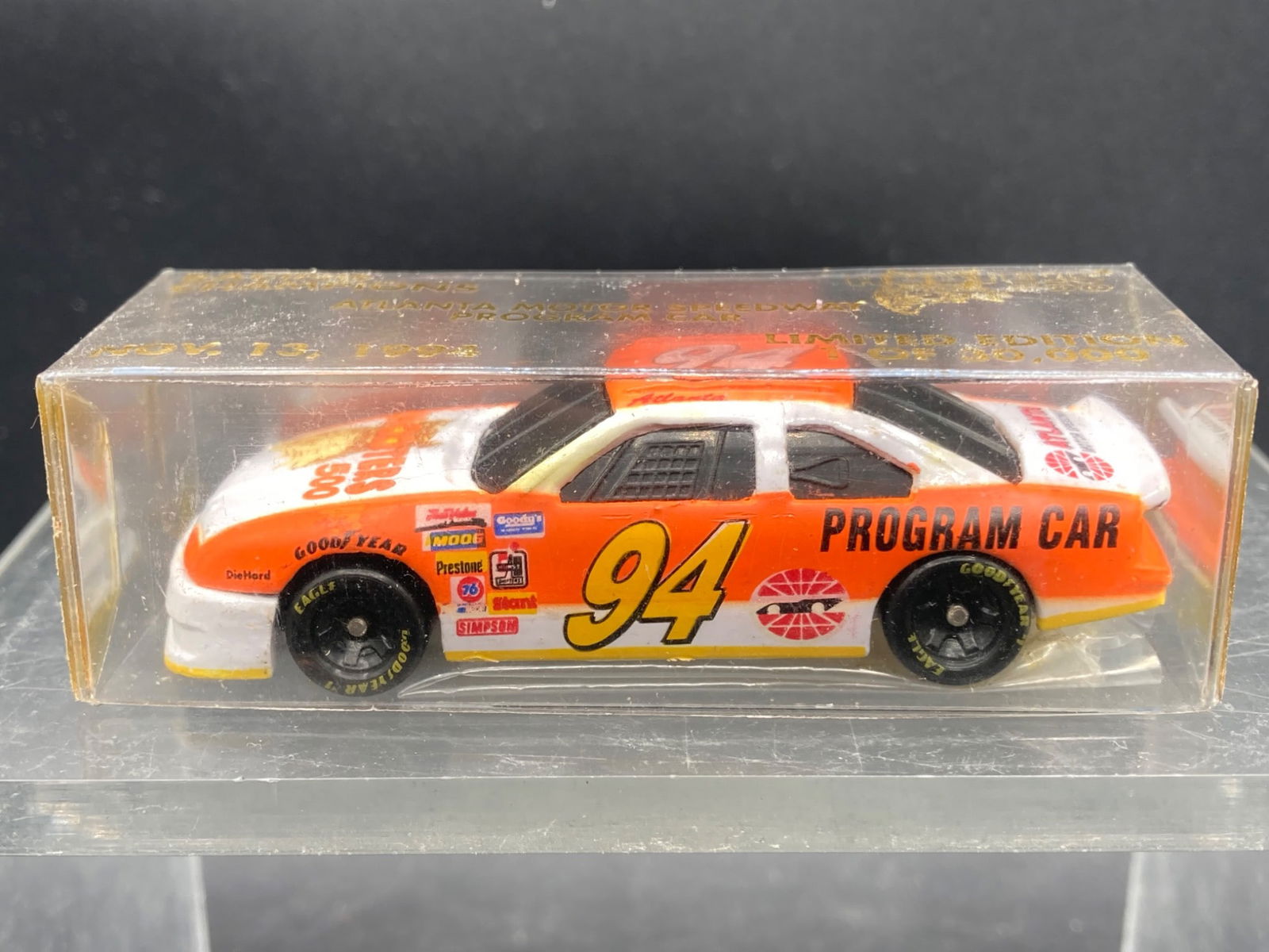 Racing Champions 1/64 NASCAR 1994 Hooters 500 Program Car Die-Cast (1 of 5)