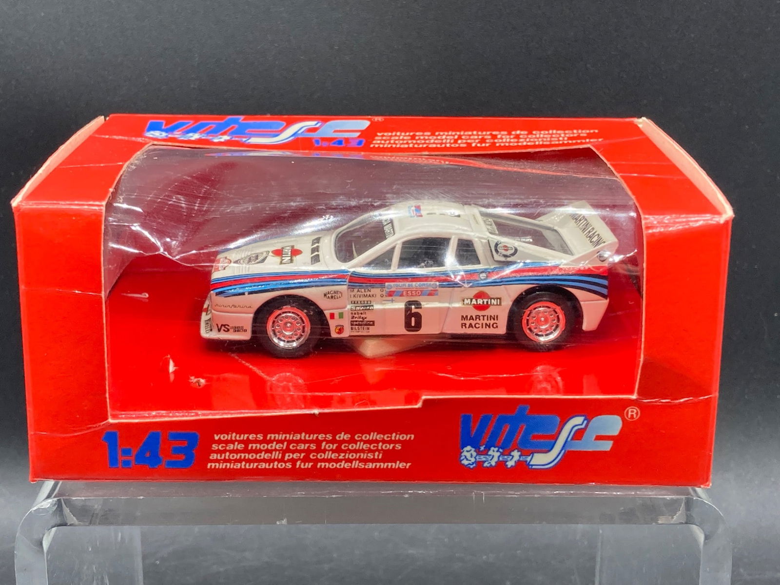 Vitesse 1/43 Lancia Beta Martini Rally Die Cast Car Model (1 of 8)