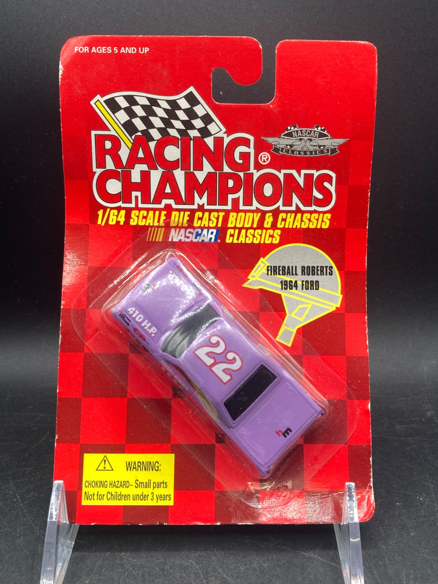 Racing Champions 1:64 Fireball Roberts 1964 Ford Stock Car Die-Cast (1 of 4)