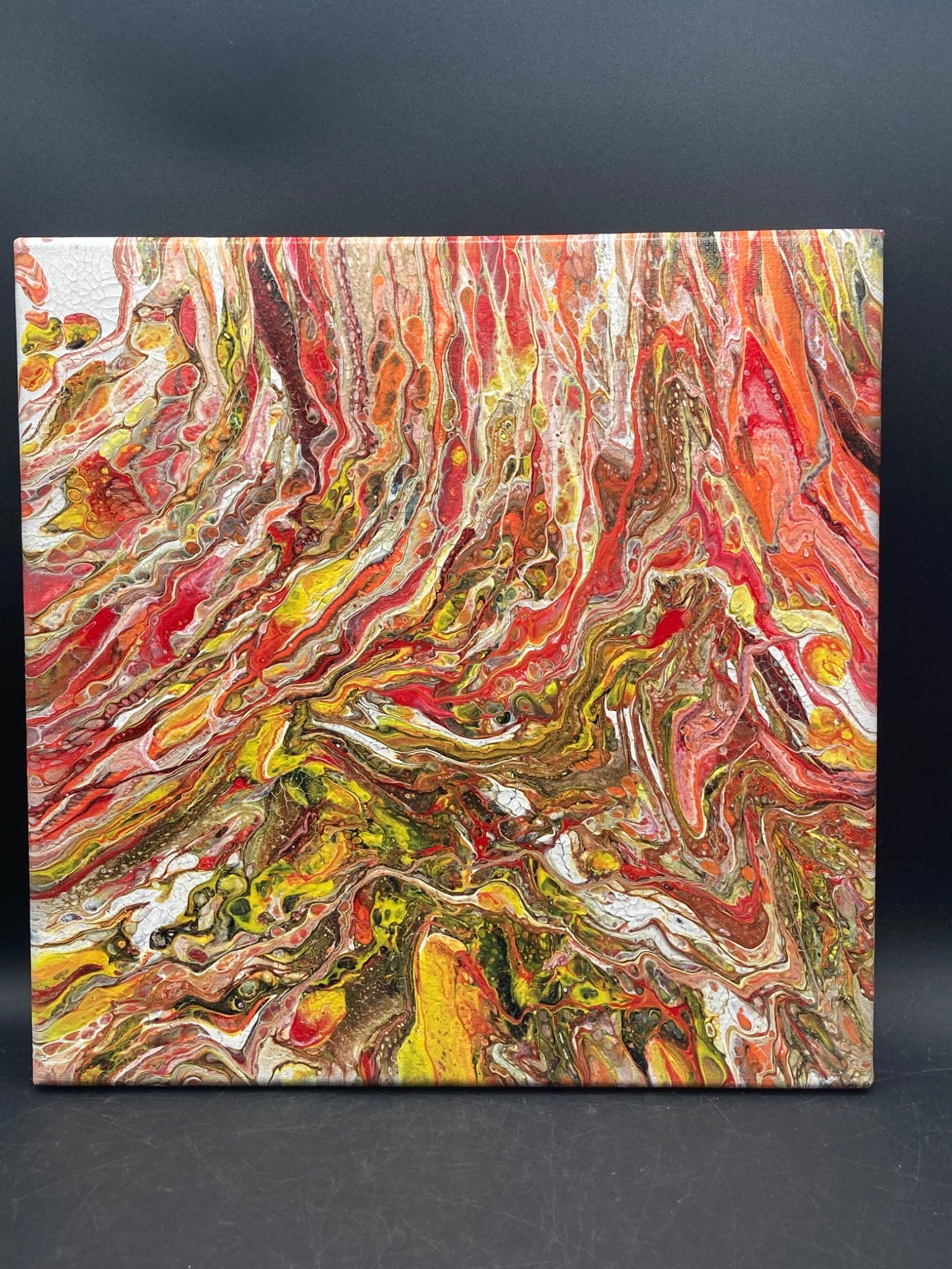 Contemporary Abstract Oil Painting On Canvas (1 of 7)