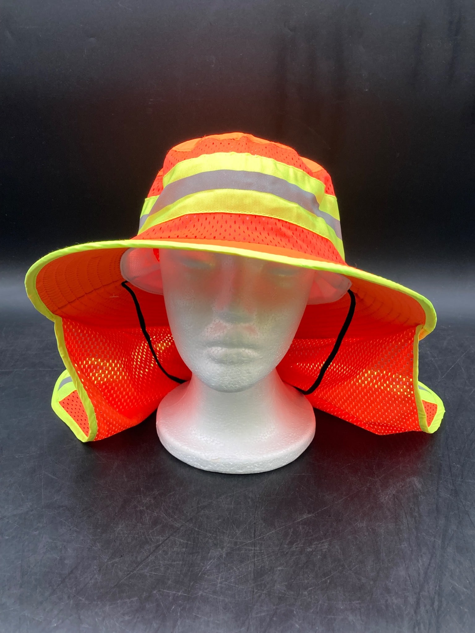 High Visibility Work Hat, Orange (1 of 5)