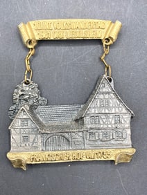 1981 DRK Liedolsheim 10th Int. Volkswandertag Medal