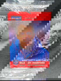 Super Bowl XXV Pro Set Buffalo Bills AFC Champions Trading Card Set