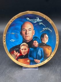 Hamilton Collection ‘Yesterday’s Enterprise’ Star Trek Plate – Limited Edition