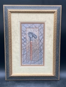 Arnie Fisk Elephant Cane Wall Art Print
