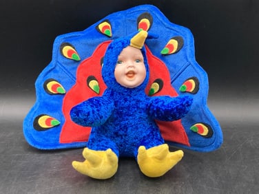 Geppeddo Cuddle Kids Peacock Doll