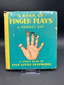 Five Little Playmates: A Book of Finger-Plays by Romney Gay (1941) First Edition