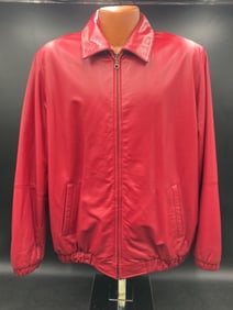 Preston & York Genuine Leather Jacket, Size L