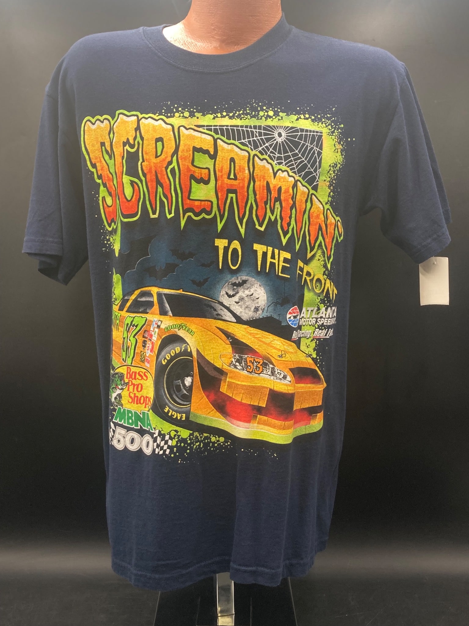 2004 MBNA 500 Atlanta Motor Speedway T-Shirt, Medium