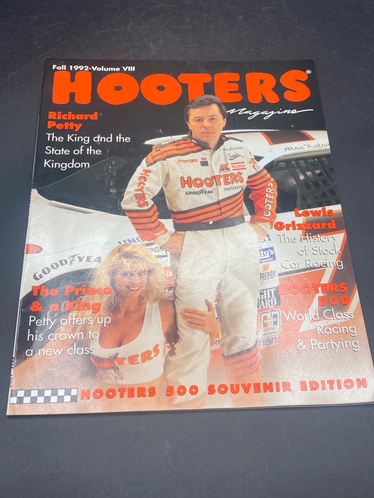 Fall 1992 Hooters Magazine Volume 8, Hooters 500 Souvenir Edition (1 of 4)