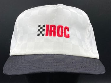 IROC Dodge Checkered Design Snapback Hat by Sports Gear