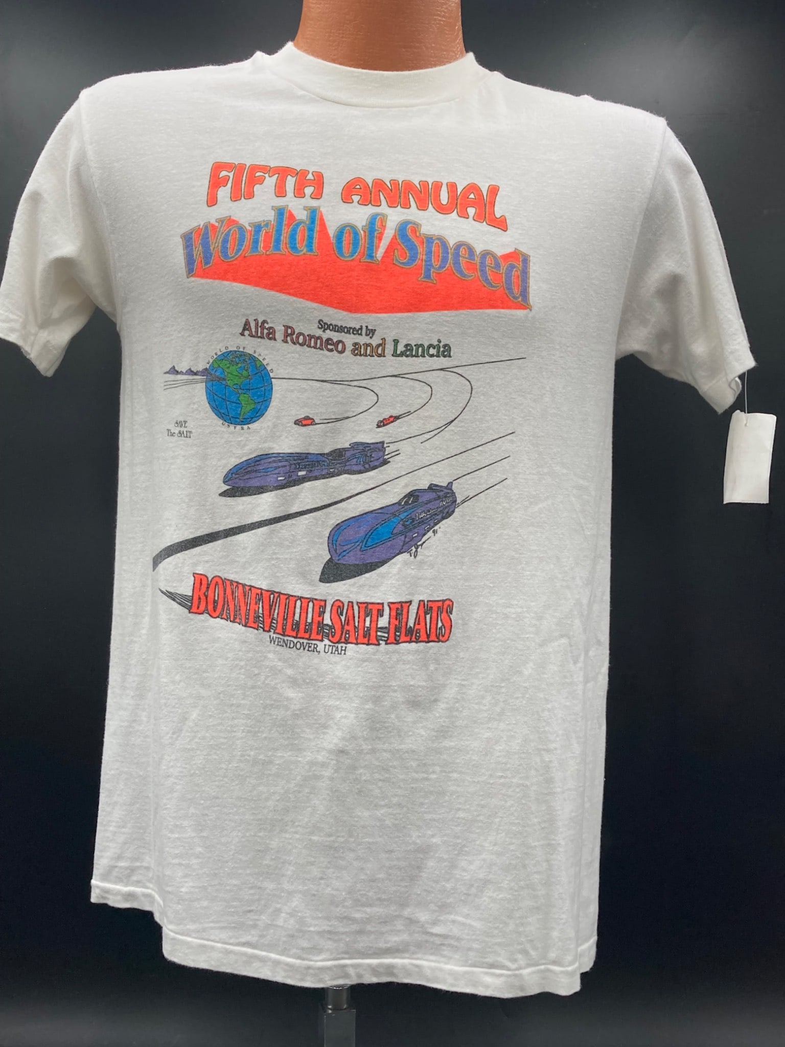 Fifth Annual World of Speed Bonneville Salt Flats T-Shirt, Size M (1 of 5)