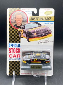 Road Champs Rusty Wallace 1:64 Scale Die-Cast Stock Car