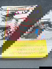 1991 Speedway Auto Racing Collectible Price Guide Limited Edition