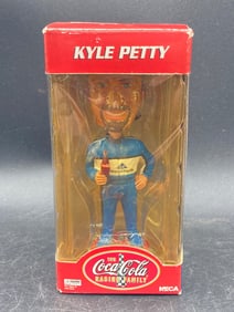 Kyle Petty NECA Coca-Cola Racing Family Bobblehead in Original Packaging