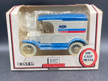 Ertl 1917 Model T Bank Die-Cast Metal Replica, 1:25 Scale