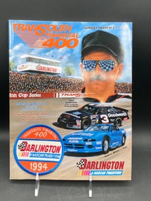 1994 Transouth Financial 400 NASCAR Program with Patch – Darlington Raceway
