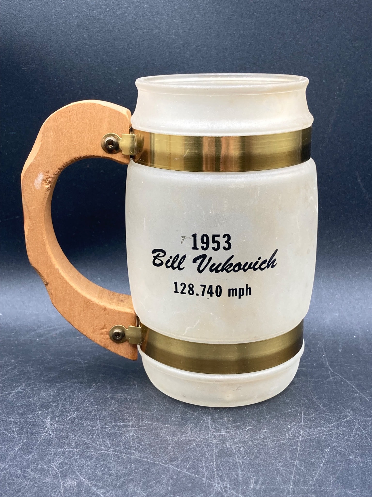Siesta Ware 1953 Indy 500 Winner Bill Vukovich Mug (1 of 5)