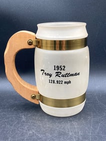 Siesta Ware 1952 Indy 500 Winner Troy Ruttman Mug