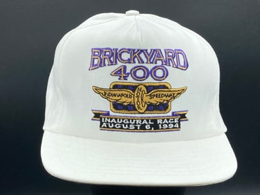 NASCAR 1994 Brickyard 400 Indianapolis Speedway Inaugural Race Hat, White