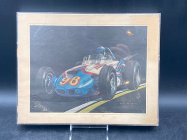 1967 Ron Burton Parnelli Jones Print