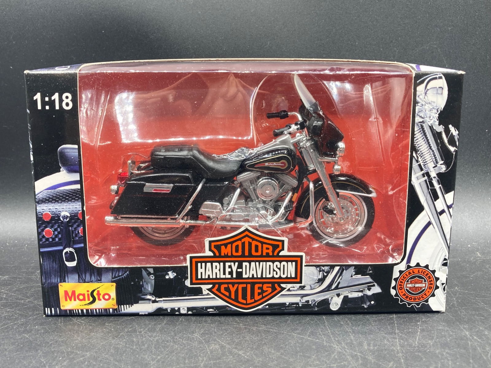 Maisto 1:18 Scale Harley-Davidson Electra Glide Die Cast Model (1 of 9)