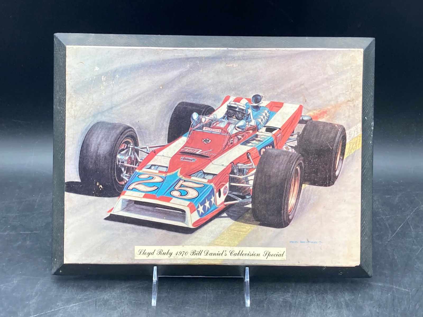 Ron Burton Lloyd Ruby Print On Wood (1 of 9)