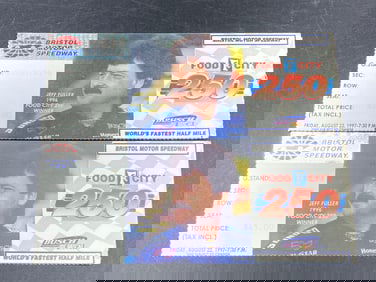 1997 NASCAR Bristol Speedway Food City 250 Tickets