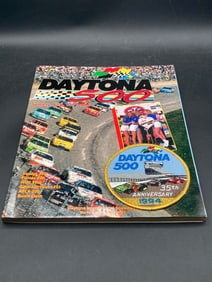 NASCAR 1994 Daytona 500 Race Program W/ 35th Anniversary Patch
