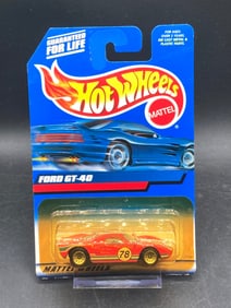 Hot Wheels Ford GT-40 Die-Cast Model