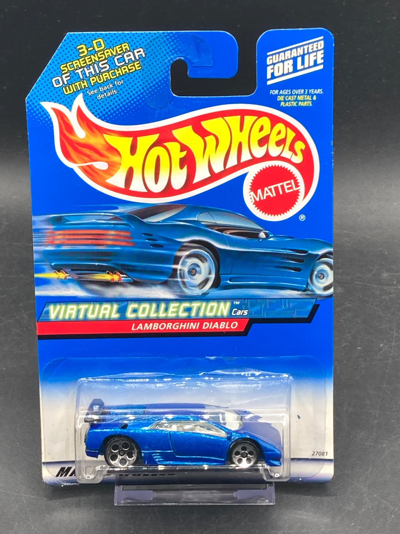 Hot Wheels Lamborghini Diablo Virtual Collection Die-Cast Model (1 of 5)