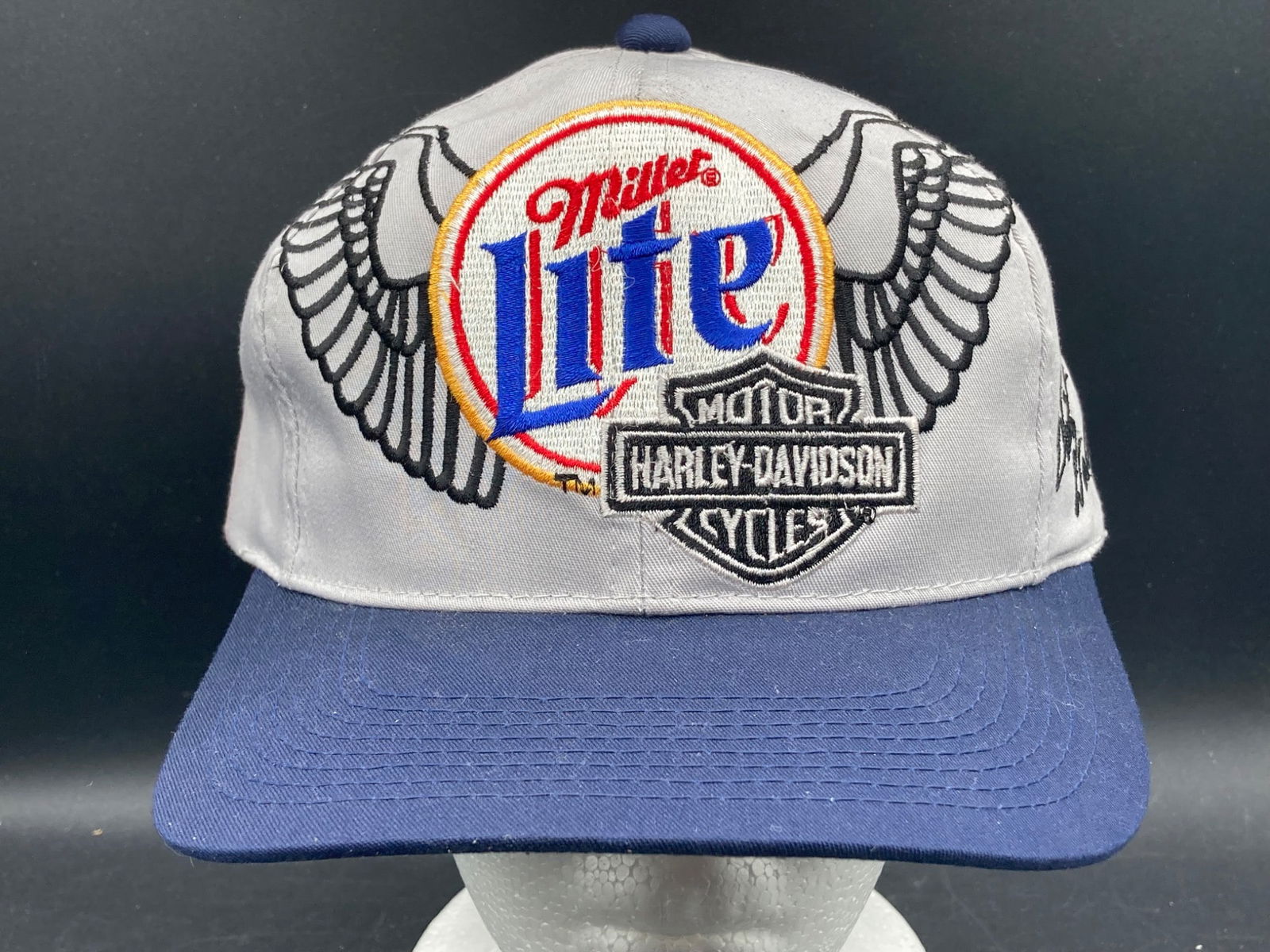 NASCAR Rusty Wallace Harley-Davidson Hat (1 of 7)